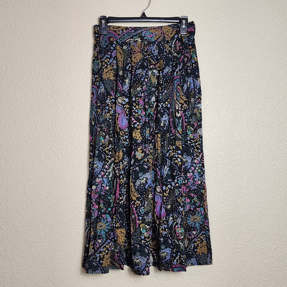 Vintage Paisley Floral Componix Skirt